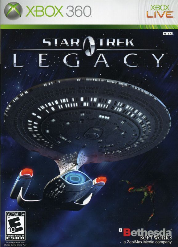 Star Trek box art for Xbox 360